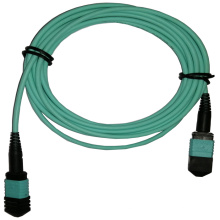 MPO/Female to MPO/Female 8 Fibers OM4 Fiber Optic Trunk Cable
